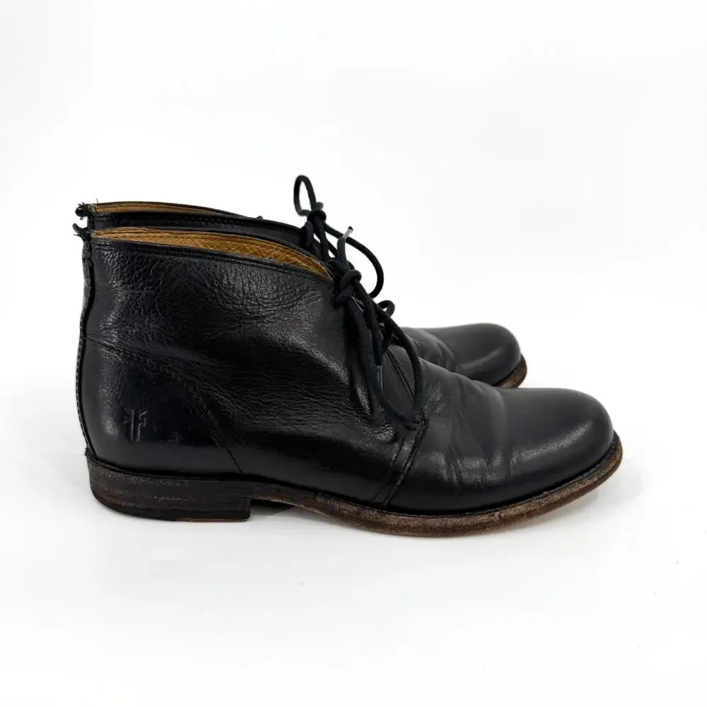 Frye black genuine